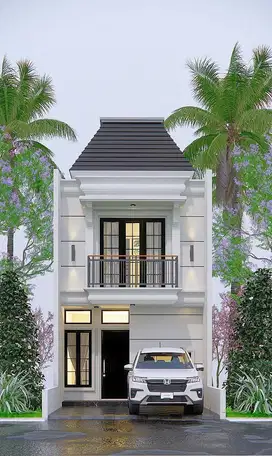 Rumah di Ceger Cipayung Dekat Toll Bambu Apus, LRT Ciracas, TMII