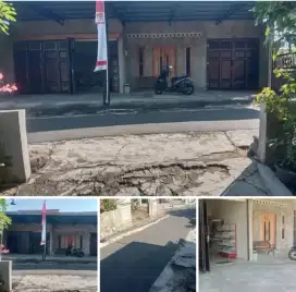 Jual rumah plus ruko lokasi Polokarto luas 245mtr harga 375jt nego