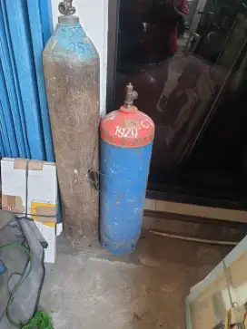Tabung oksigen+tabung acitiline