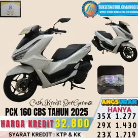 PCX 160 CBS TERMURAH CASH/KREDIT PROMO UNIT LAINYA KLIK PROFIL