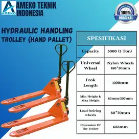 HAND PALLET 2 TON, 3 TON, 5 TON - AMEKO