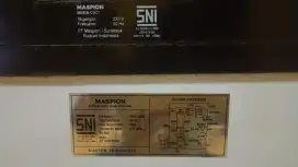 Mesin cuci Maspion 2 tabung