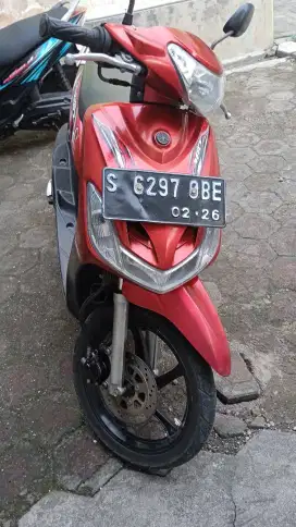 Jual Yamaha Mio 2010 Merah plat S Mojokerto