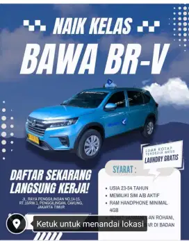 di butuhkan 50pengemudi