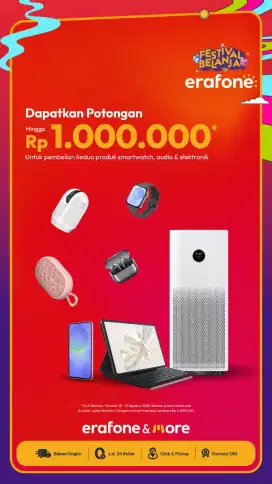 Promo HP cicilan cukup KTP saja