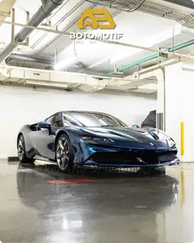Ferrari SF90 Spider 2025 Blu Abu Dhabi