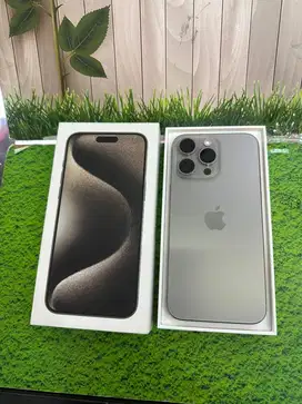 second iphone 15 pro max 256 ibox komplit