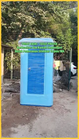 Harga Pabrik!! Toilet Fiberglass, Toilet Umum, Toilet Portable , Anti