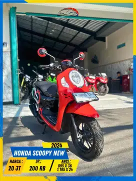 HONDA SCOOPY NEW 2020 MONGGO MASZEHH HIKMAH MOTOR KEPUH MALANG