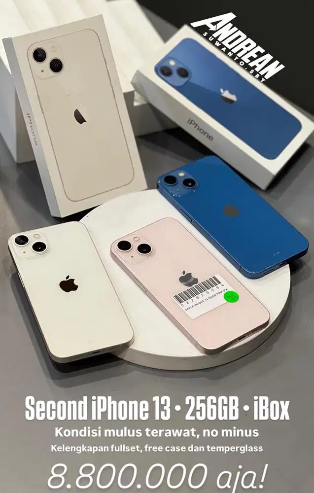 iphone 13 256 ibox pink