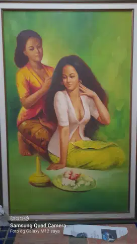 lukisan wanita berdua