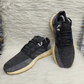 Sepatu Running Adidas Pureboost Go Core Black Original Second Brand