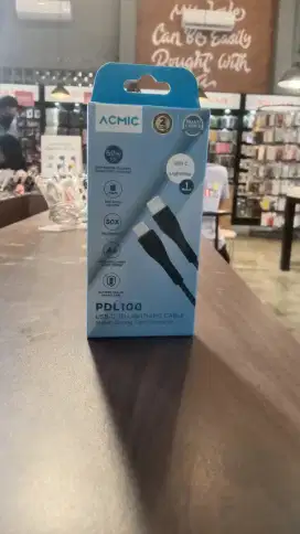 ACMIC PDL100
PD Cable USB Type C to iPhone Lightning
