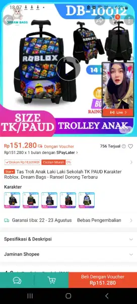 Start 25ribuuu keterangan di deskripsi