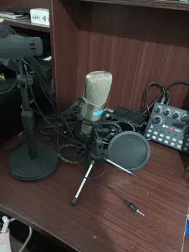 mic condenser paket live streaming