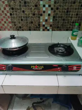 Kompor 2tungku dan selangnya