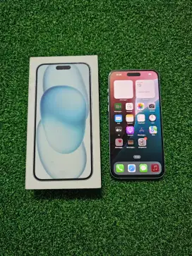 IPhone 15 plus 128gb IBox Umur 1 Bln Like New