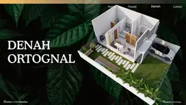 Rumah minimalis modern 1 lantai kota malang dekat dengan exit tol