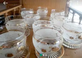 Gelas Buah sirup set