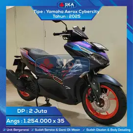 KM BARU 45 Yamaha Aerox Cybercity Tahun 2025
