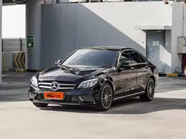 Mercedes Benz C200 EQ Boost Facelift Automatic 2019 HITAM