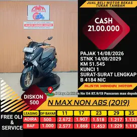 KREDIT TANPA DP N MAX NON ABS TH 2019 BAYAR PAKAI CC / PAYLATER