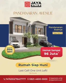 PANDANARAN AVENUE 2LT DI TEMBALANG