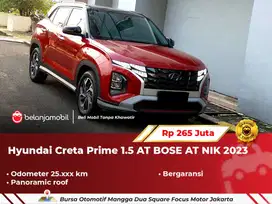 [ BERGARANSI ] Hyundai Creta Prime 1.5 AT Panoramic BOSE AT 2023/2024