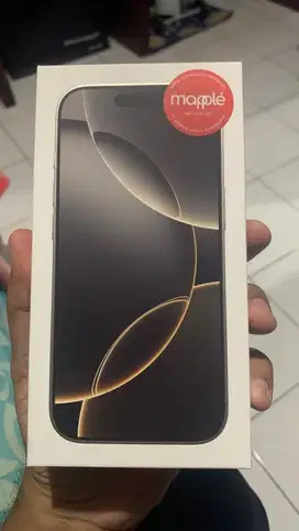 BNIB iphone 16 pro 128 titanium digimap