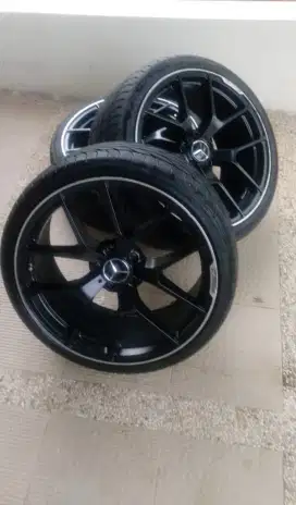 Velg AMG dan Ban Achilles Mercy R20 Siap Pakai