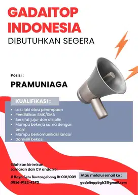 LOWONGAN PEKERJAAN