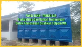 TANGKI AIR FIBERGLASS - GROUND TANK - PANEL FRP - ROOF TANK FRP - TANG