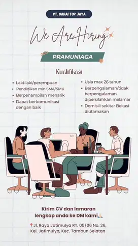 LOKER GADAI TOP KOTA BEKASI