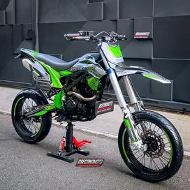 JUAL CEPAT KLX 150‼️MODIF SUPERMOTO GANTENG POLL SIAP TOURING
