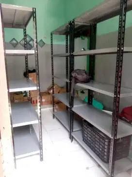 Rak besi rak gudang super tebal