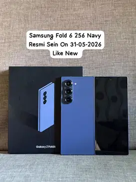 Samsung Fold 6 256 Navy