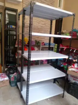 Rak besi rak toko rak buku