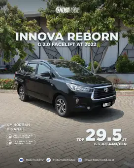 Kijang Innova G 2.0 bensin at 2022 garansi mesin 5 tahun