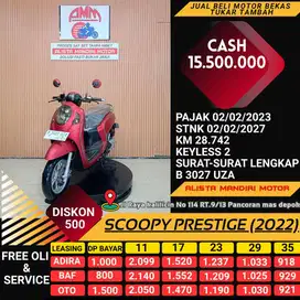 SCCOPY PRESTIGE TH 2022 BISA CASH / KREDIT PAKAI CC / PAYLATER