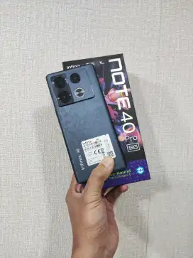 Infinix Note 40 Pro 5G 8+256gb fullset bisa cash/cicilan paylatter