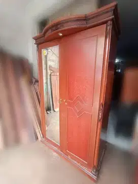 Lemari Pakaian 2 Pintu uk P118 L57 Tggi 200cm