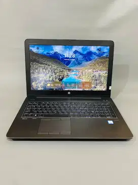 Jual Laptop Hp Zbook 15 G4 Core i7 NVIDIA Quadro M1200 RAM 8GB SSD 256