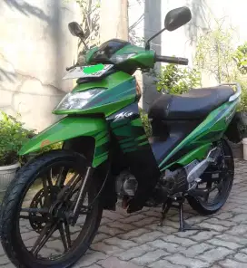 Kawasaki ZX 130 last Edition 2008 Hijau Terawat Full Originl