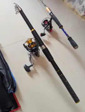 Joran Pancing 2.70mtr Reelseat Fuji ring Cincin Tebal Exori Besi 3000