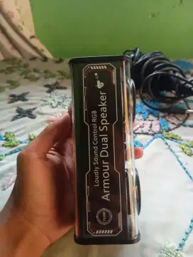 musik box Armour dual speaker