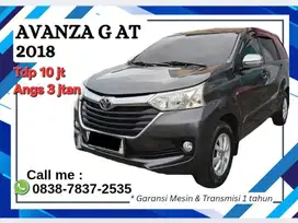 TDP 10 JT Toyota Avanza G 1.3 Matic 2018