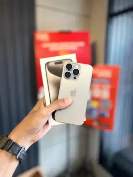 Iphone 15 pro 128 natural titanium ibox bisa kredit