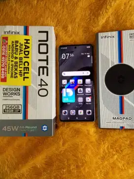 Infinix note 40 ram 8/256