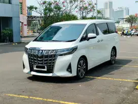 Toyota Alphard X thn 2018 full original istimewa