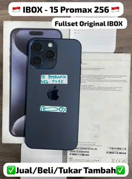 Iphone 15 Promax 256 Gb Blue Titanium Ibox Muluss